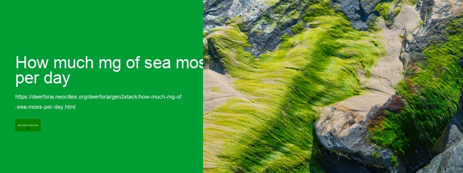 does sea moss have side effects